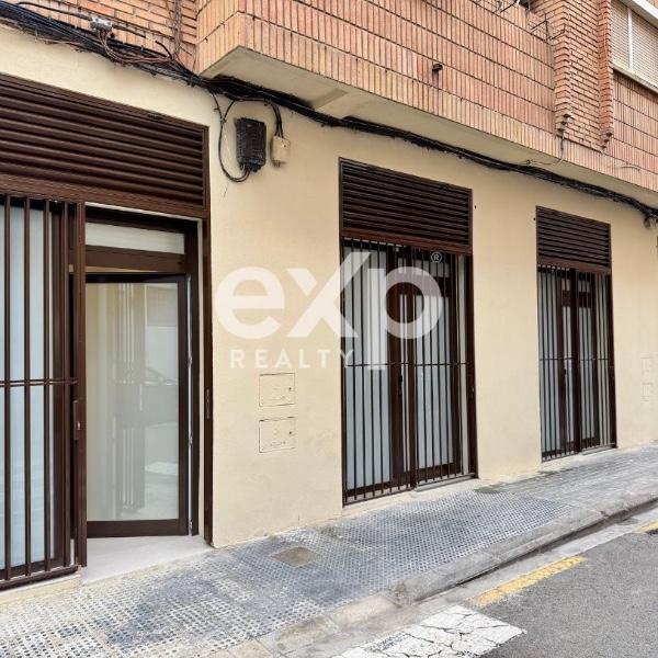 fachada de los bajos